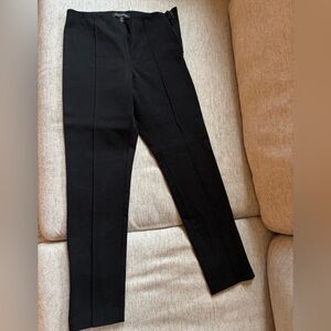 Banana Republic - Black slim trousers with a stretchy waistband #Petite